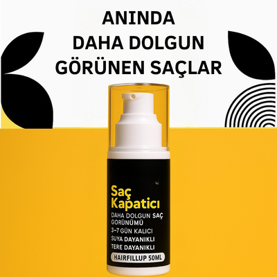 Saç Seyrelme Kapatıcı Krem – Anında Dolgun & Doğal Görünüm