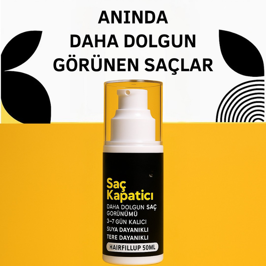 Saç Seyrelme Kapatıcı Krem – Anında Dolgun & Doğal Görünüm